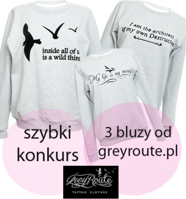 3 szare miejskie bluzy od Grey Route do wygrania!