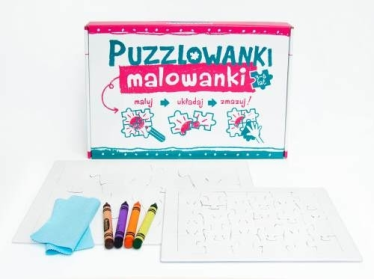 Konkurs z Puzzlowankami - malowankami od Sierra Madre