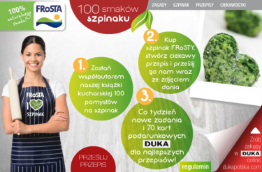 Konkurs "100 smaków szpinaku"
