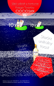 Konkurs "Księga Toastów Ciociosan"