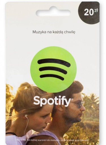 Wygraj kartę Spotify