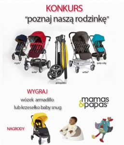 Konkurs "Poznaj naszą rodzinkę Mamas&Papas"