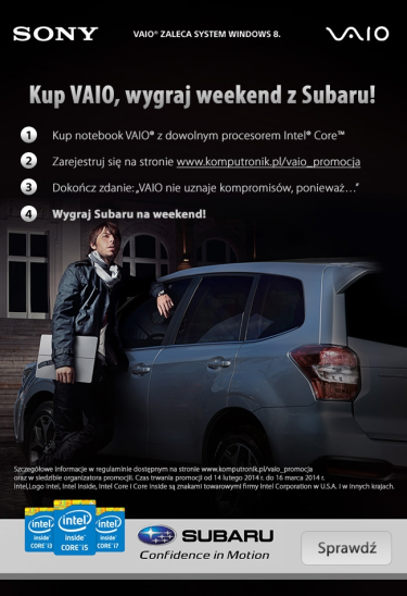 Konkurs "VAIO bez kompromisów"