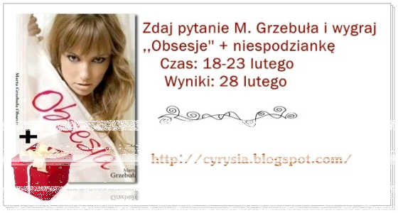 Konkurs z pisarką Martą Grzebuła