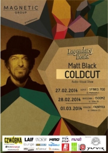 Zgarnij podwójne wejściówki na Coldcut! Sopot, Warszawa, Kraków