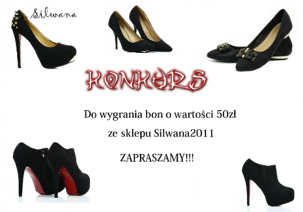 Do wygrania bon o wartości 50zł ze sklepu Silwana 2011