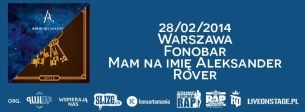 Mam na imię Aleksander/Rover w Warszawie - wygraj bilet! do godz. 12:00