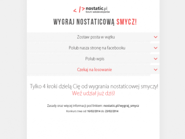 Wygraj smycz z logo nostatic.pl [druga edycja]
