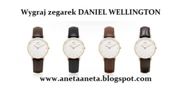 Wygraj zegarek o wartości 600zł marki DANIEL WELLINGTON