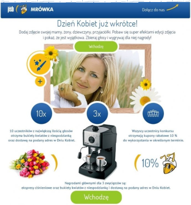 Konkurs fotograficzny "Mrówka Dzień Kobiet"