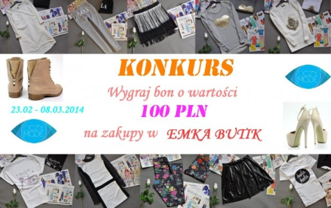 Wygraj bon 100 zł na odzieżowe zakupy