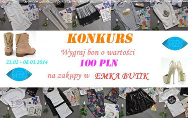 Wygraj bon 100 zł na odzieżowe zakupy