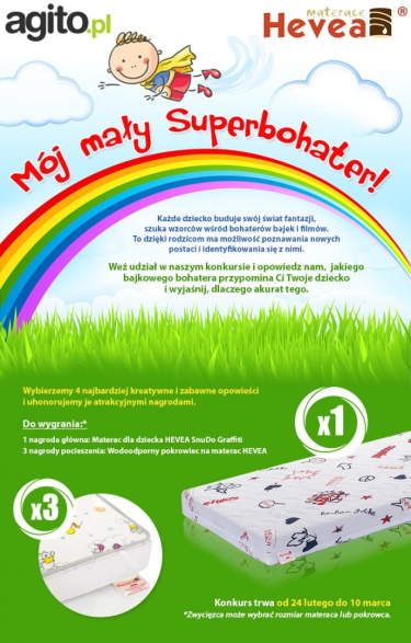 Konkurs "Mój mały Superbohater"