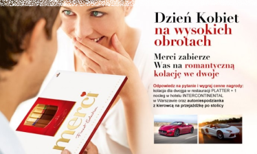 Konkurs "Dzien kobiet na wysokich obrotach z Merci"