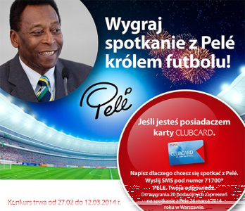 Wygraj spotkanie z Pele królem futbolu!