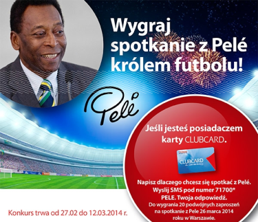 Wygraj spotkanie z Pele królem futbolu!