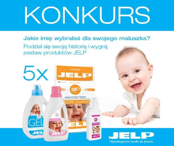Imię Twojego dziecka – konkurs Jelp
