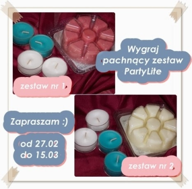 Wygraj pachnące produkty PartyLite