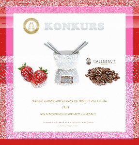 Wygraj zestaw do fondue oraz 500 g belgijskiej czekolady