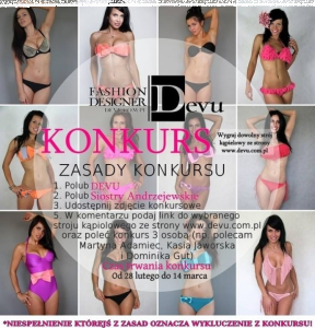 Losowanie na fb - wygraj strój kąpielowy