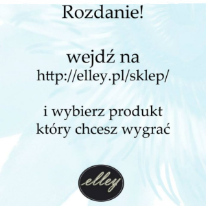 Rozdanie na fb  z Elley