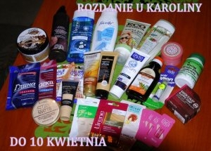 Urodzinowe rozdanie u Karoliny