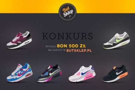 Wygraj 500zł na zakupy w Butsklep.pl - losowanie