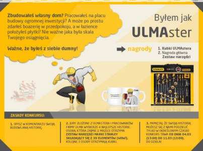Konkurs "Byłem jak ULMAster"