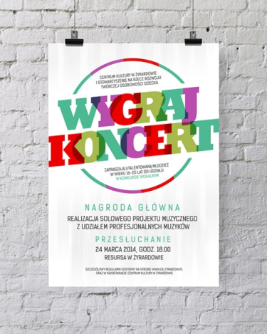 Konkurs wokalny "Wygraj koncert"