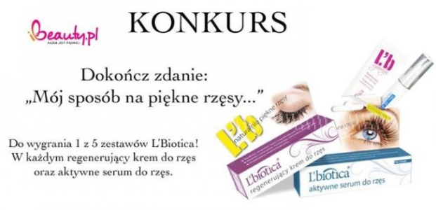 Konkurs "Mój sposób na piękne rzęsy"