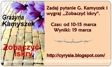 Konkurs z pisarką Grażyną Kamyszek