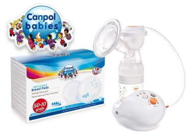 Przetestuj laktator elektryczny EasyStart Canpol babies