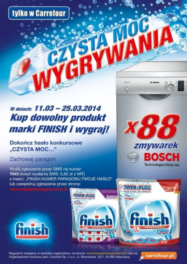 Konkurs "Czysta moc wygrywania" Carrefour