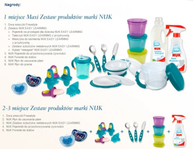 Wygraj smoczek NUK i walcz o kolejne nagrody!