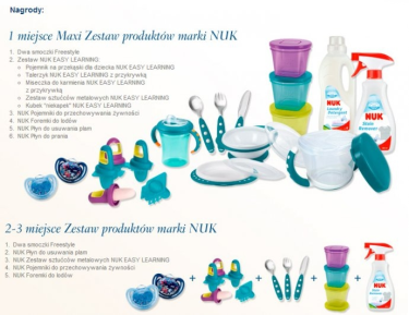 Wygraj smoczek NUK i walcz o kolejne nagrody!