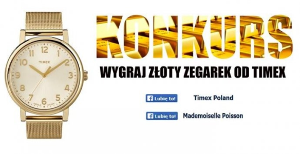Wygraj złoty zegarek od Timex - losowanie