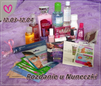 Rozdanie...bez okazji ;)