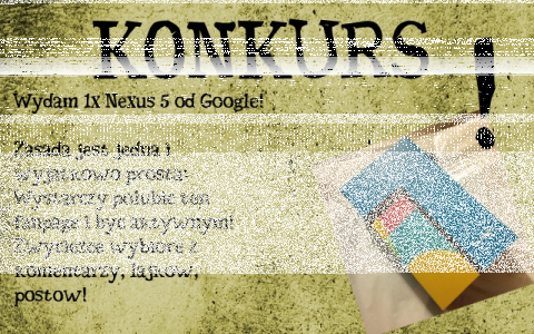 Wygraj Nexus'a 5!