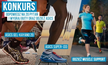 Wygraj buty Asics! do godz. 20:00