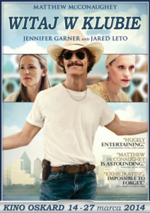 Wygraj bilety na Dallas Buyers Club w kinie Oskard w Koninie