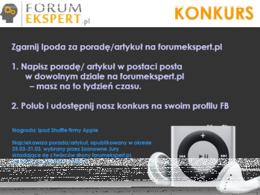 Napisz post zgarnij Ipoda