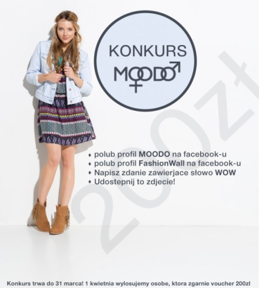 Konkurs z MOODO