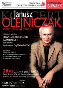 Wejściówki na Koncert Janusza Olejniczaka - Suwałki