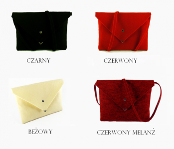 Konkurs, w którym do wygrania jest filcowa kopertówka