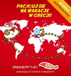 Konkurs "Pac(k)uj się na wakacje w Grecji!"