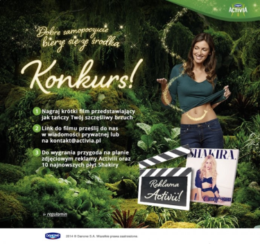 Zatancz z Shakira - konkurs Activia