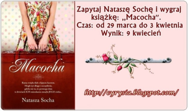 Konkurs z pisarką Nataszą Socha