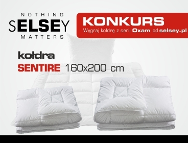 Wygraj kołdrę SENTIRE od Selsey Polska!