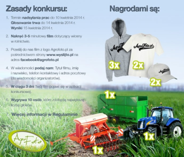Konkurs filmowy "AgroWiosna"