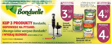 Kup Bonduelle wygraj blender
